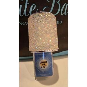 Bath & Body Works Wallflowers Plug CONFETTI GLITTER Night Light up NWT Sparkly